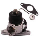 Maxbell Black Dual Port Blow Off Valve for Subaru MY01-07 WRX Forester Compact BOV