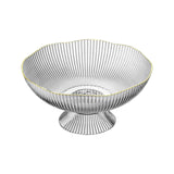 Maxbell Snacks Fruit Basket Bowl Fruit Bowl for Countertop Breads Snacks Ornaments White