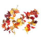 Max Maxb Artificial Maple Leaf Wreath Garland Home Wall Window Door Decor