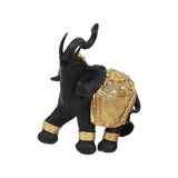 Maxbell Elephant Figurines Sculpture Artwork for Housewarming Accents Bookshelf
