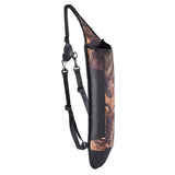 Maxbell Large Capacity Archery Back Quiver Shoulder Belt Bow Arrow Holder Camouflage