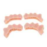 Max 2Pairs Silicone Toe Stretchers Separators Bunion Protectors Men Women Skin