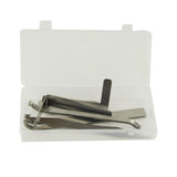 Maxbell 6x Metal Woodwind Repair Key Cover Adjusting for Bassoon Bass Replacement