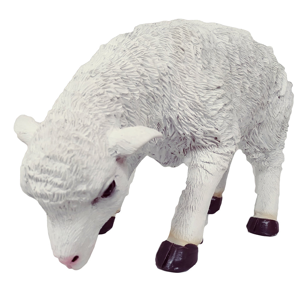 Max Artificial Animals Statue Fake Goat Figurines Home Garden Decor Standing