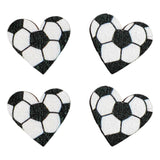 Maxbell 2 Pairs Sports Stud Earrings Unique Statement Earrings for Women Teens Gifts Style F