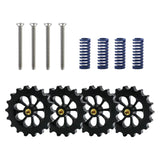 Maxbell Heatbed Leveling Kit M4 Hand Twist Leveling Nuts 3D Printer Accessories Blue