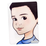 Maxbell Makeup Painting Practice Template Washable Painting Art Display Tool for Kid Boy Profile
