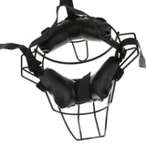 Maxbell Baseball Softball Adult Catchers Protective Gear Black Durable Face Guard Mask