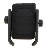 Max Motorcycle Bike Aluminum Phone Handlebar Mount Holder for Phone black