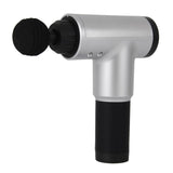 Maxbell 4 Head/Speed Massage Gun Deep Tissue Massager Muscle Relaxing Machine Silver