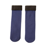 Maxbell Thermal Socks Snow Boots Winter Warm Socks for Cold Weather Camping Navy Blue