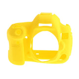 Max Silicone Case Cover Skin for Canon 80D Digital Camera Protector Yellow