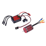 Max Brushless Motor 25A ESC Set w/ Heat Sink Universal for 1/16 1/18 Buggy Spare 4800KV