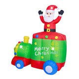 Maxbell Inflatable Santa Festival Decorations for Yard Indoor Garden