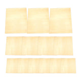Maxbell 12x Wood Canvas Boards Unfinished Basswood Panel Kit for Painting Drawing