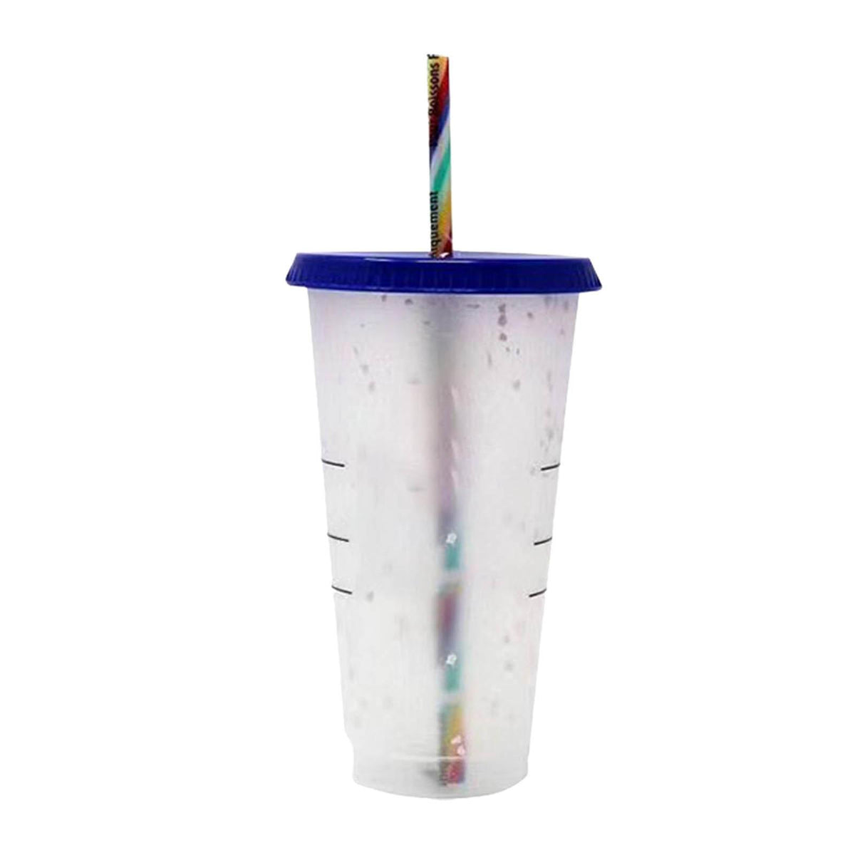 Maxbell Color Changing Cup Tumbler with Lid and Straw Ice Water Cup for Party