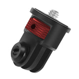 Maxbell mount Adapter Adjustable for Camera Light Stand Selfie Stick Red