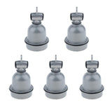 Max 5Pcs E27 Waterproof Aluminium Bulb Lamp Heater Holder Lamp Socket for Pig