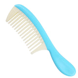 Maxbell Plastic Detachable Wide Tooth Detangling Hair Comb No Static Comb Light Blue