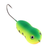 Maxbell Floating Fishing Lure Hard Bait Crankbaits Gourd Shaped with Single Hook C