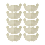 Maxbell 10Pcs Breast Patch Breathable Invisible Adhesive Women Bra Firming Cover 20.9cmx11.1cm Skin