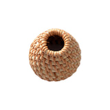 Maxbell Rattan Teapot Lid Holder Small Lid Rack for Kung Fu Ceramic Teapot Farmhouse