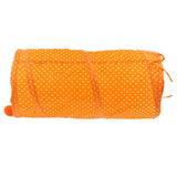 Max 1 Pc Pet Cat Kitty Collapsible Tunnel Toy Cat Pop Up Tunnel Tent Toy Orange