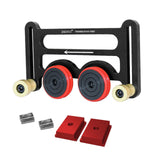 Maxbell Aluminum Alloy Woodworking Bearing Roller Feeder Board Fixing Pressing Tool