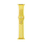 Maxbell Apple 1234 Universal Sports Double-button Silicone Gel Watchband 5