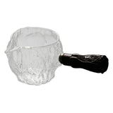 Maxbell Glass Fairness Cup Stovetop with Wooden Handle Tea Sea Household for Cha Hai C