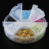 Maxbell Colorful Aluminum Wire Open Jump Rings for jewelry Making Accessories Set 2