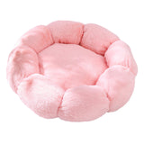 Maxbell Small Dog Beds Anti Skid Bottom Durable Plush Cushion for Kitten Dogs Poodle Pink 40cm