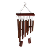 Maxbell Large Bamboo 8 Tube Wind Chimes Mobile Windchime Church Bell Hanging Decor