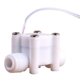 Max 2 Points Water Flow Switch Pure Water Machine Flow Switch G1/4 Inner Wire