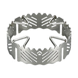 Maxbell Portable Camping furnace Stand Burner Bracket for Hiking Cooking