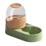 Maxbell Automatic Cat Food Dispenser Auto Cats Feeder for Puppy Small Medium Big Pet Green