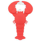 Maxbell Lobster Shaped Bottle Opener Long Handle Can Opener for Hotel Bar Home Red