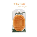 Maxbell Dog Brush Cat Grooming Glove Pet Scrubber Cleaning Short Hair Washing Orange