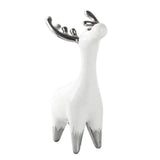 Max Resin Craft Elk Figurines Home Desktop Decor Creative Toy Gifts S