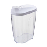 Maxbell Transparent Laundry Detergent Box with Lid for Cabinets Closet Household