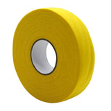 Maxbell 2.5Cmx25M Ice Hockey Cloth Tape Wrapping Breathable Nonslip Protector Cover Yellow