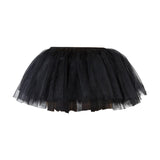 Maxbell Layered Women Tulle Tutu Skirt Supplies Performance Concert Beach Stage Black