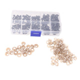 Maxbell 100 Pieces Safety Eyes Black Plastic 6-12mm