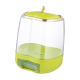 Maxbell Multipurpose Cereal Dispenser Food Container Sealed Lid for Grain Nuts Rice Green