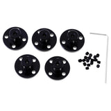 Max Rigid Flange Motor Guide Shaft Coupling for Rc Car Truck 3mm-Black