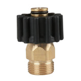 Max High Pressure Cleaner Water Pipe Machine Water Outlet Adapter M22 Black A2