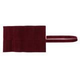 Maxbell PU Hairstylist Scissors/Shears Folding Bag Combs Clips Holder Pouch Wine