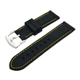 Maxbell Silicone Rubber Waterproof Sport Watch Band Strap Replacement Wristband 20mm
