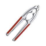 Maxbell Zinc Alloy Walnut Shell Clip Opener Remover for Hazelnuts Pistachio Red
