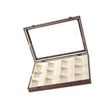 Maxbell Jewelry Box Organizer with Removable Compartments for Bracelets Brooch 12 Slots